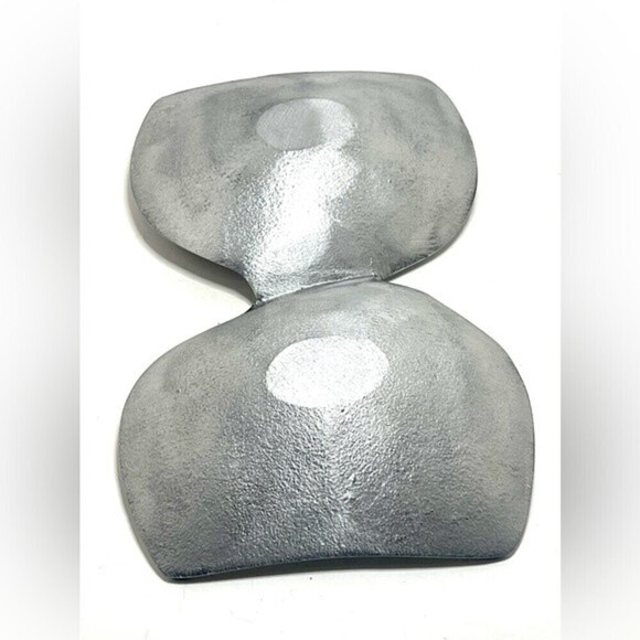 Ihi India Polished Aluminum Double Serving Bowl. - Picture 4 of 5